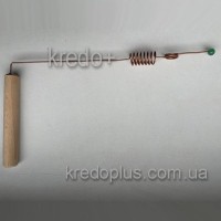 Рамка биолокационная медь с двойным резонатором и нефритом