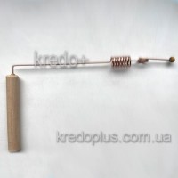 Рамка биолокационная медь с двойным резонатором и тигровым глазом